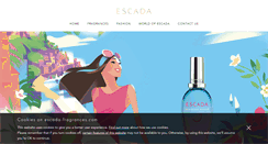 Desktop Screenshot of escada-fragrances.com